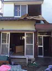 家具家電と細かな不用品を搬出した住宅の様子