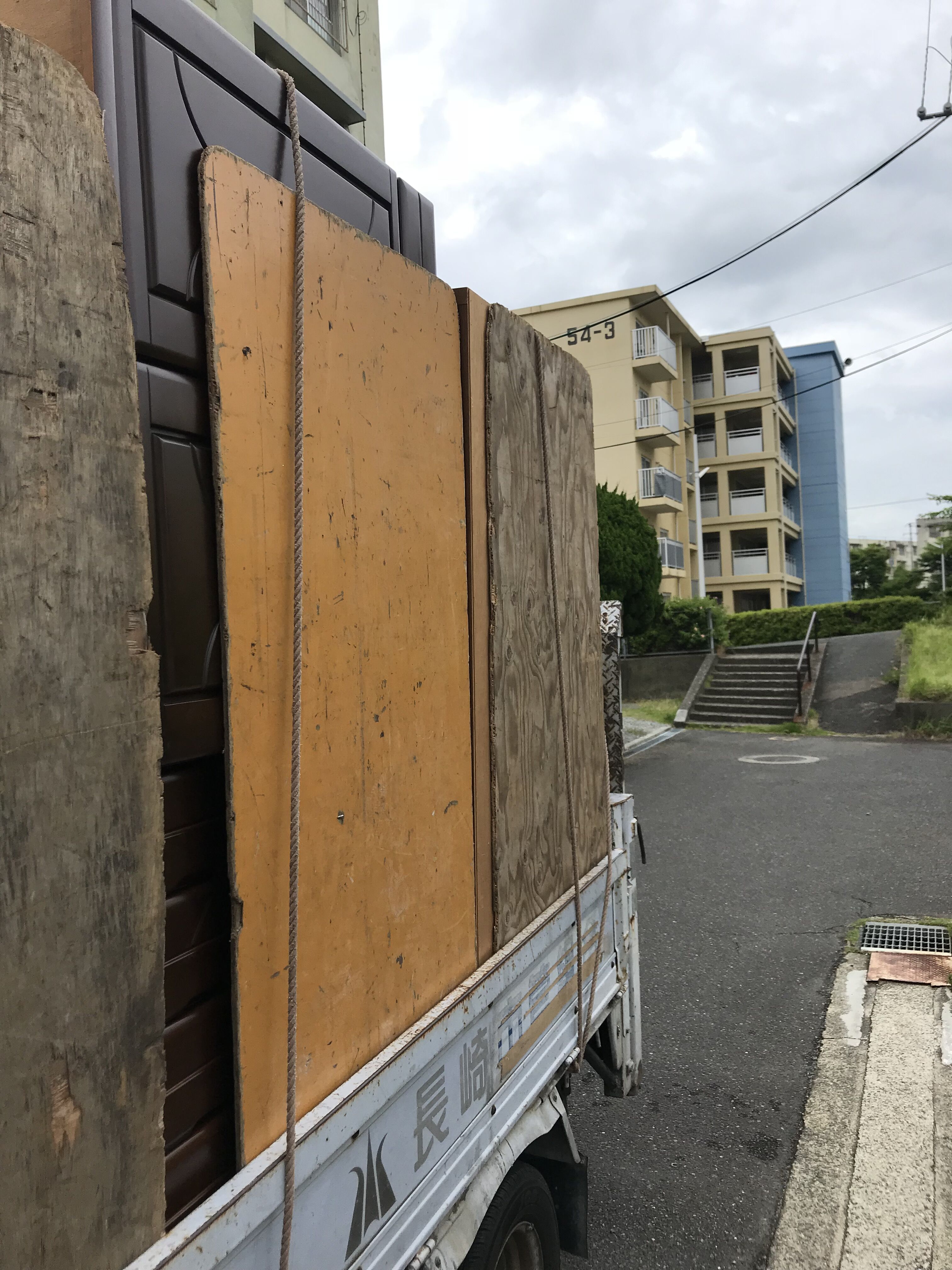 建て替えによるお引越し不用品回収、作業後