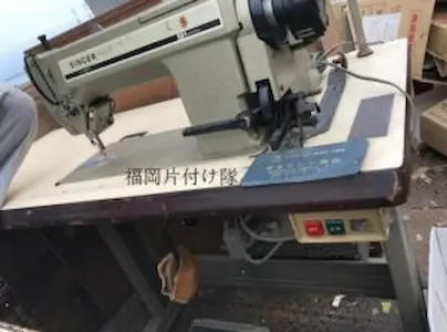 福岡　ミシン　回収・処分　現場写真