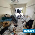 【中間市】40代男性・お部屋の片付け｜床一面に広がったペットボトルや生活ゴミを徹底仕分け・撤去！