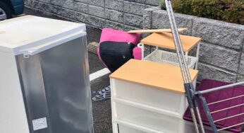 福岡県新宮町で冷蔵庫などを不用品回収いたしました