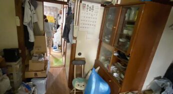 福岡市城南区で食器棚、雑貨などを不用品回収いたしました