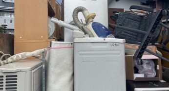 福岡県須恵町でエアコン、ストーブなどを不用品回収いたしました