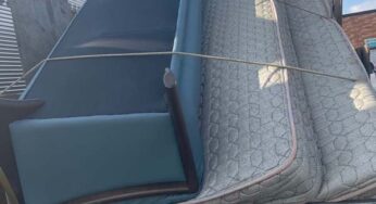 福岡県岡垣町でマットレス、ソファーなどを不用品回収いたしました