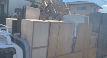 福岡県飯塚市のマンションで冷蔵庫、タンスなどを不用品回収しました