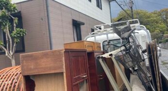 福岡市中央区で絨毯、自転車などを不用品回収しました