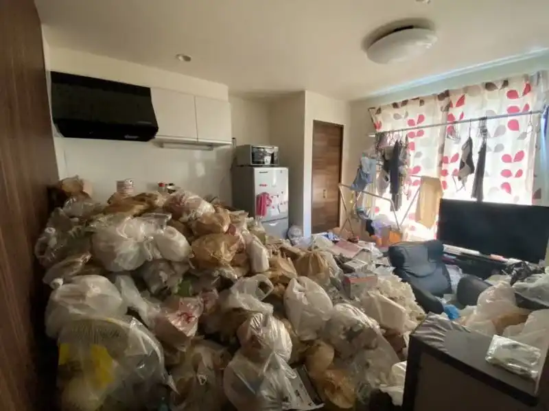 ゴミ屋敷の写真