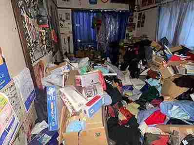 汚部屋の写真