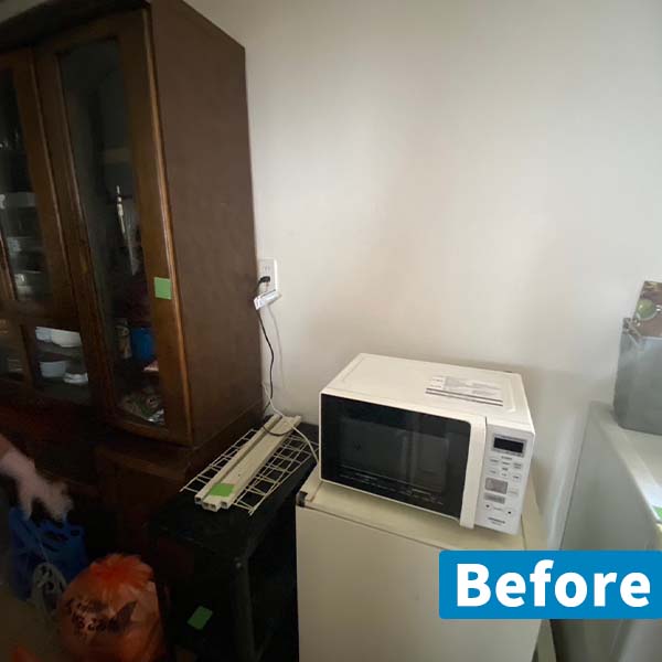 残っていた残置物・不用品（福岡県春日市）