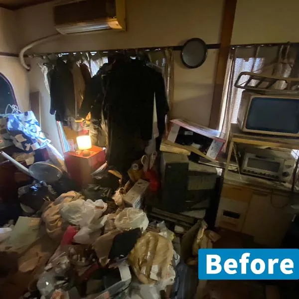 福岡の残置物撤去の現場