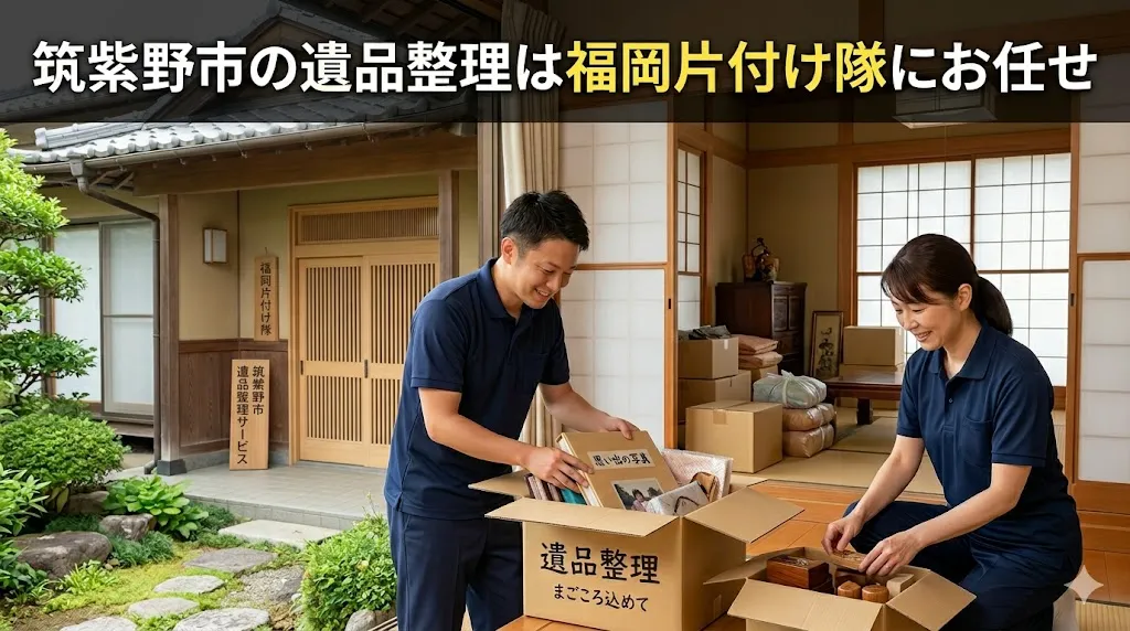 筑紫野市の遺品整理・片付けなら福岡片付け隊