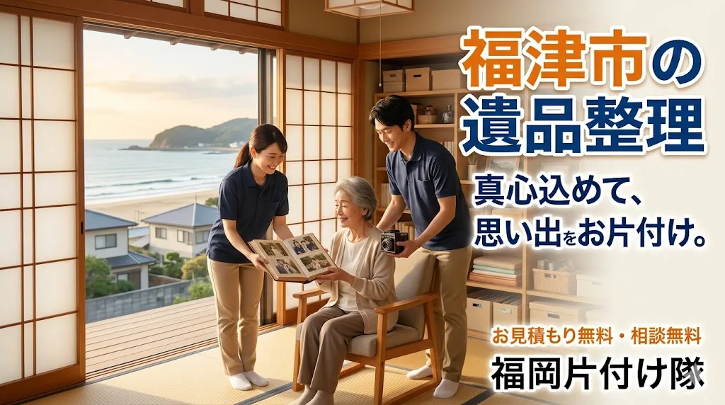 福津市の遺品整理・片付けなら福岡片付け隊