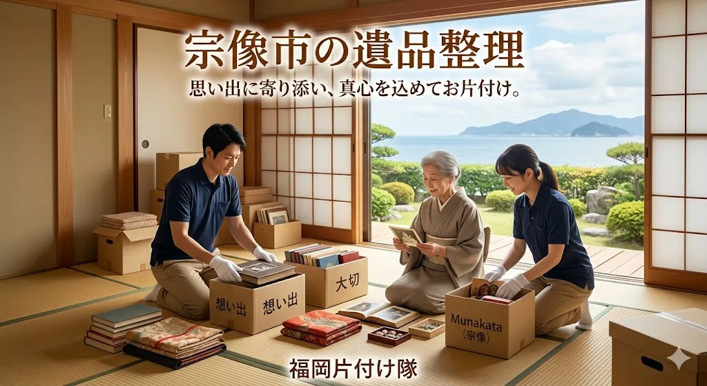 宗像市の遺品整理・片付けなら福岡片付け隊